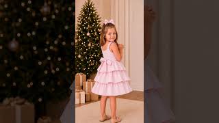 Vídeo de Vestido Infantil Rosa 3 Marias