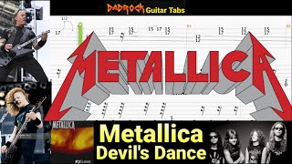Devil's Dance - Metallica - Guitar + Bass TABS Lesson