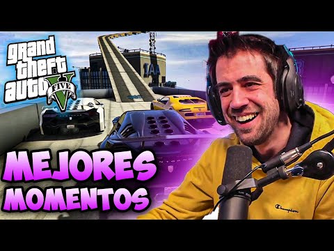 Mejores momentos en carreras de gta v | Auron