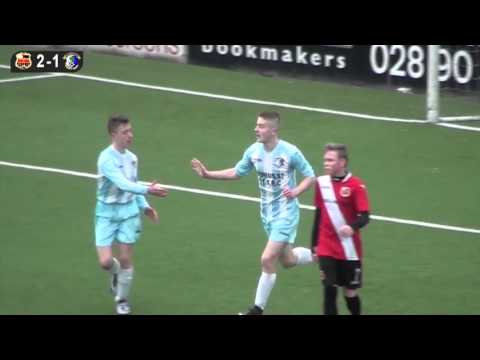 East Athletico v Immaculata - Under 15s - NIBFA Cup - 23rd January 2016