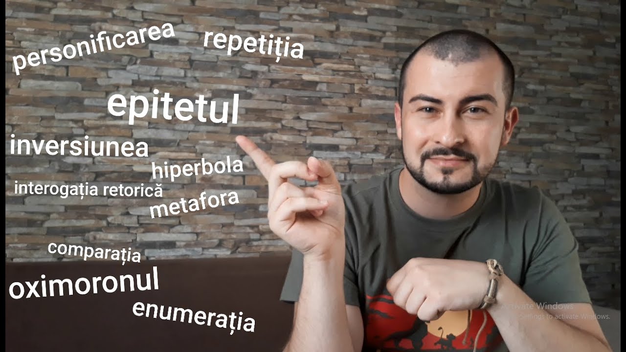 Watch Explica Semnificatia Contextuala A Versurilor Now Figurile de stil - Profu'