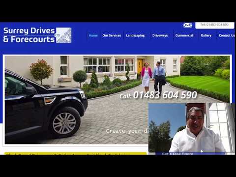 surrey drives and forecourts video.
