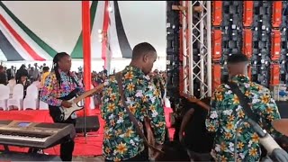 MAIMA MADE HISTORY TODAY  PERFORMING FOR PRESIDENT WILLIAM RUTO  AT MLOLONGO
