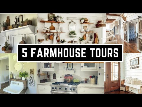 5 Antique Farmhouse Home Tours