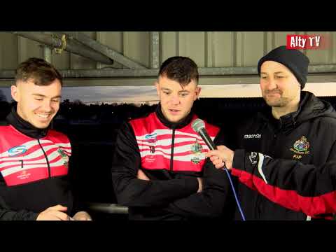 Sutton Coldfield Town Post-Match Interview - Phil Parkinson, Jordan Hulme, John Johnston