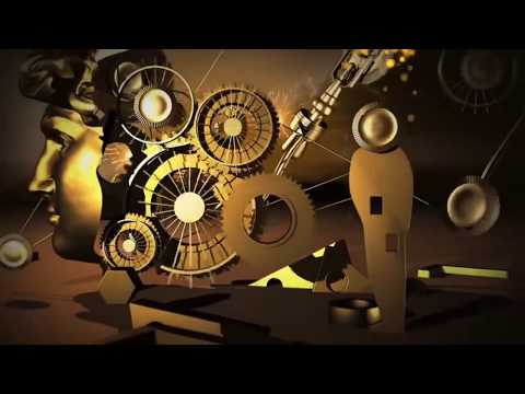 Template opening free Golden Clockwork Tema