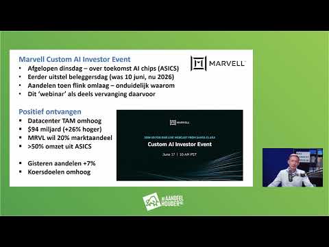 Marvell: vertrouwen lijkt terug, aandelenkoers omhoog