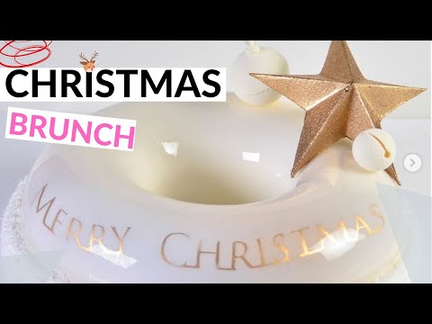 CHRISTMAS BRUNCH DESSERT SET UP/ IDEAS FOR CHRISTMAS DESSERT /FESTIVE SEASON VLOG