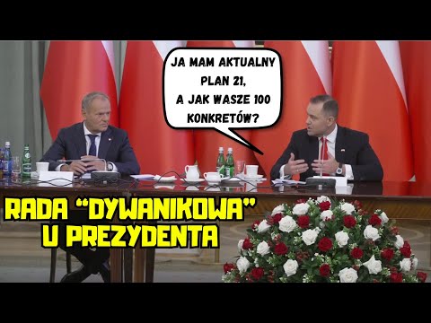 "RUG" ADVICE FROM THE PRESIDENT: "I have the current Plan 21, what about your 100 specifics?"