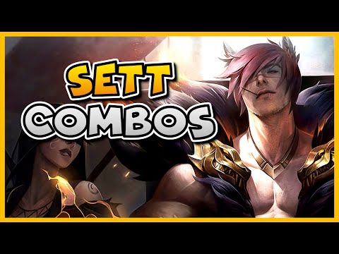 SETT COMBO GUIDE | How to Play Sett Season 10 | Bav Bros