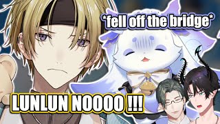 Luca krills Lunlun and tells on himself instantly 【NIJISANJI CLIP | #にじ鯖夏祭り2025】