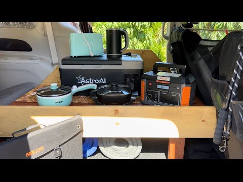Electric Appliances (under 700 watts,) for portable power stations, and stealthy Van cooking...