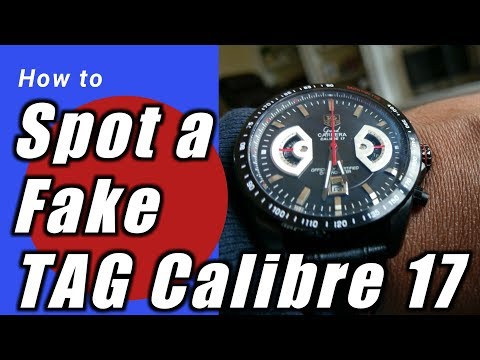 Spotting a Fake Tag Heuer
