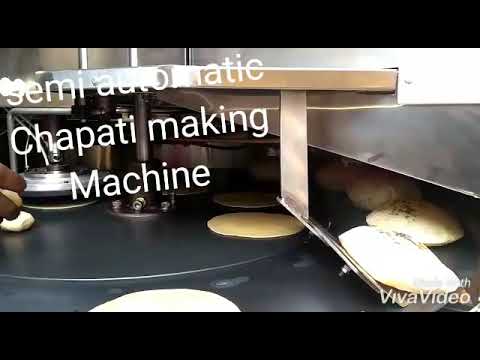 Semi Automatic Chapati Making Machine