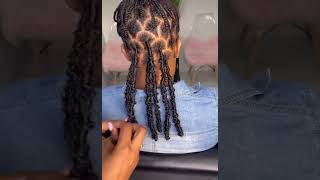 Easy Butterfly locs Tutorial #77