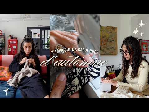 Je fabrique ma garde-robe d’automne 🍂 (couture, tricot, upcycling, teinture…)
