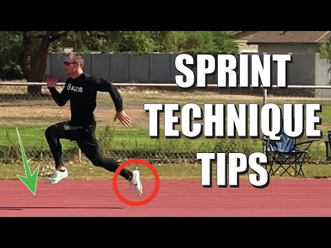 Do This To Sprint Faster - Sprinting Technique