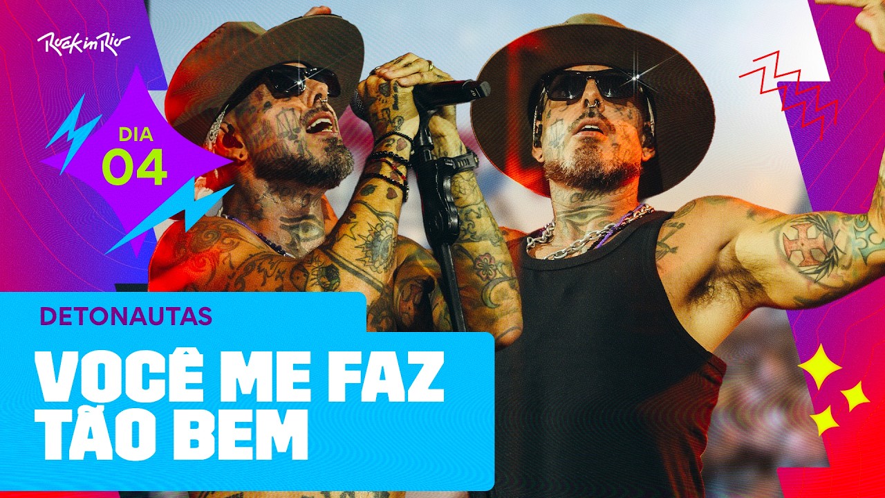 Detonautas canta o HIT 'Você Me Faz Tão Bem' | #RockinRionoMultishow