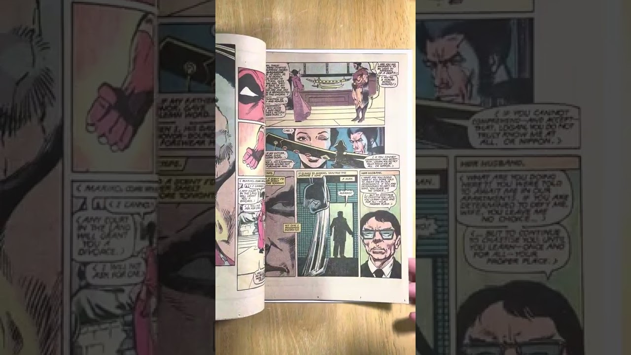 Comic book flip through - Wolverine Limited Series 1 (1982)