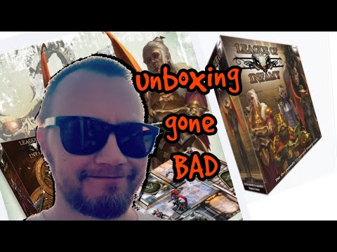 A Dicey Unboxing of Manitc Miniatures Kickstarter League Of Infamy