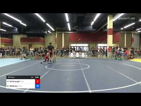 70 Lbs Rr Rnd 1 - Vivienne Yarbrough, Gracie Barra Westchase Wrestling Club Vs Remy Whitney, Stand