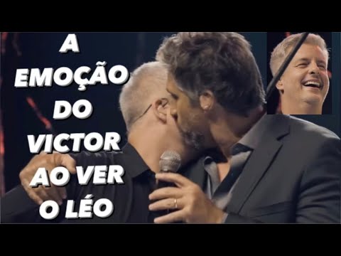 Victor's emotion upon seeing Leo at Daniel's show in São Paulo.