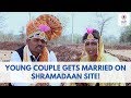 Maharasthrian Couple S Wedding Spreads Water Conservation Message Eng Subtitles