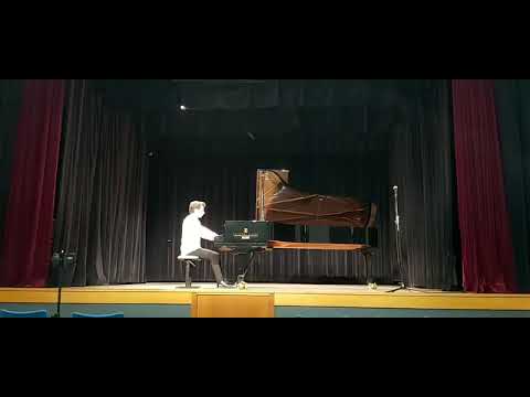 EPTA Belgium piano competition ( First round) - F.Chopin etude op.25 #12 Luka Aphtsiauri