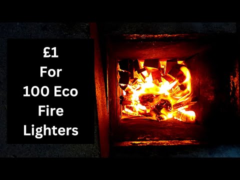 Make your own fire lighters.  100 eco fire lighters for under £1