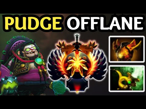 🔥 HOW TO PLAY PUDGE OFFLANE | HOOKS & POSITIONING 🔥 DOTA 2 🔥