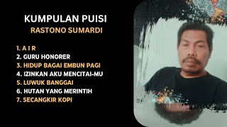 Kumpulan Puisi Rastono Sumardi