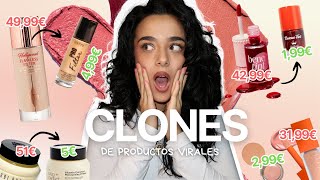 CLONES de PRODUCTOS VIRALES​ ⭐ Charlotte Tilbury, Huda Beauty, Benefit... * Dupes de maquillaje *
