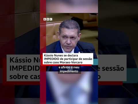 Kassio Nunes se declara impedido de participar de sessão sobre caso Moraes-Vorcaro