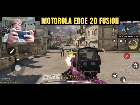 MOTOROLA EDGE 20 FUSION  - CALL OF DUTY MOBILE   MULTI PLAYER SCREEN REC