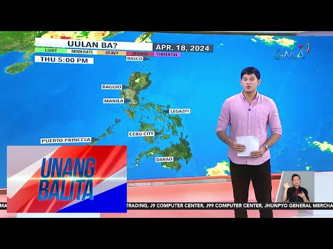 Weather update as of 6:07 AM (April 18, 2024) UB