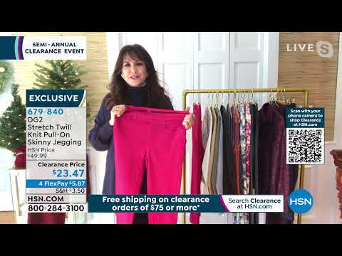 HSN | Semi-Annual Diane Gilman Fashions Clearance 12.23.2021 - 11 AM