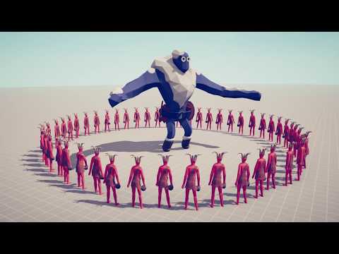 50x ROCK THWOERS vs EVERY UNIT - Totally Accurate Battle Simulator TABS