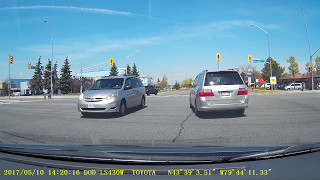 Two stupid Brampton Girls, Close call !!!!