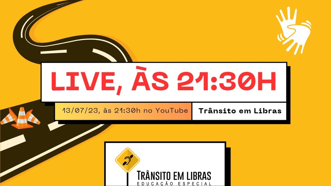 Treinando Simulado do Dentran em Libras.
