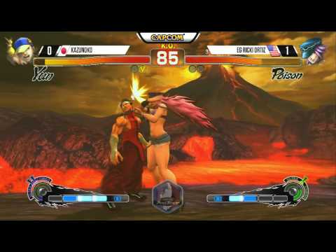 Kazunoko (Yun) vs Ricki Ortiz (Poison) - CEO 2015 USF4 - 720p 60fps