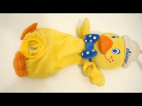 CHICCO musicbox windup duck with lullaby song for babies