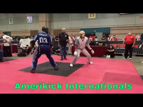 Mens Black Belt Point Fighting - Amerikick Internationals 2021 Sport Karate Tournament