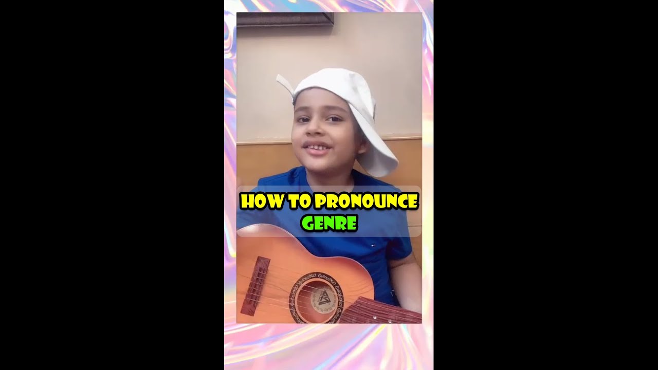 Learn to Pronounce Genre #shorts