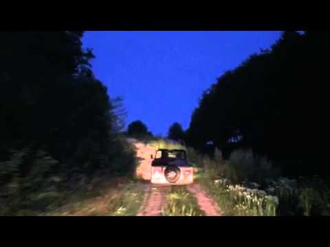 Nachtfahrt im ehemaligen Grenzstreifen