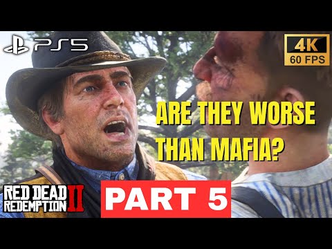 Red Dead Redemption 2 PS5 Gameplay Walkthrough in 2025 - Part 5 | Full Game Story 4K Next Gen