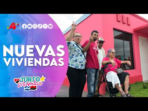 🏠✨ Gobierno Sandinista entrega 25 nuevas y dignas viviendas a familias de El Realejo, Chinandega 🇳🇮