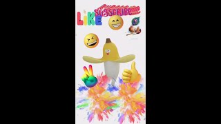 Banana dance funny video #shorts
