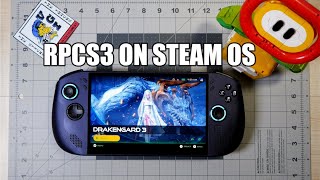 RPCS3 On Steam OS Legion Go S Z1 #lenovo