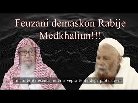 Feuzani Demaskon Rabije Medkhaliun - Është gënjeshtar, ka mendime të murrxhieve!