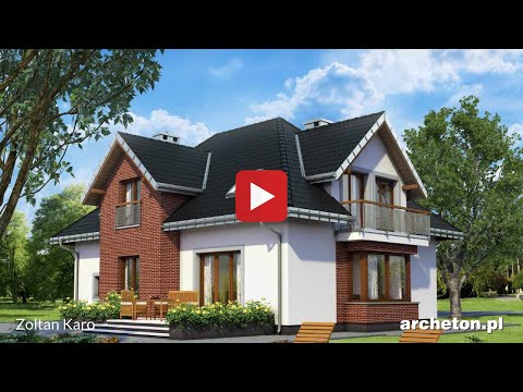 Projekt domu Zoltan Karo - archeton.pl